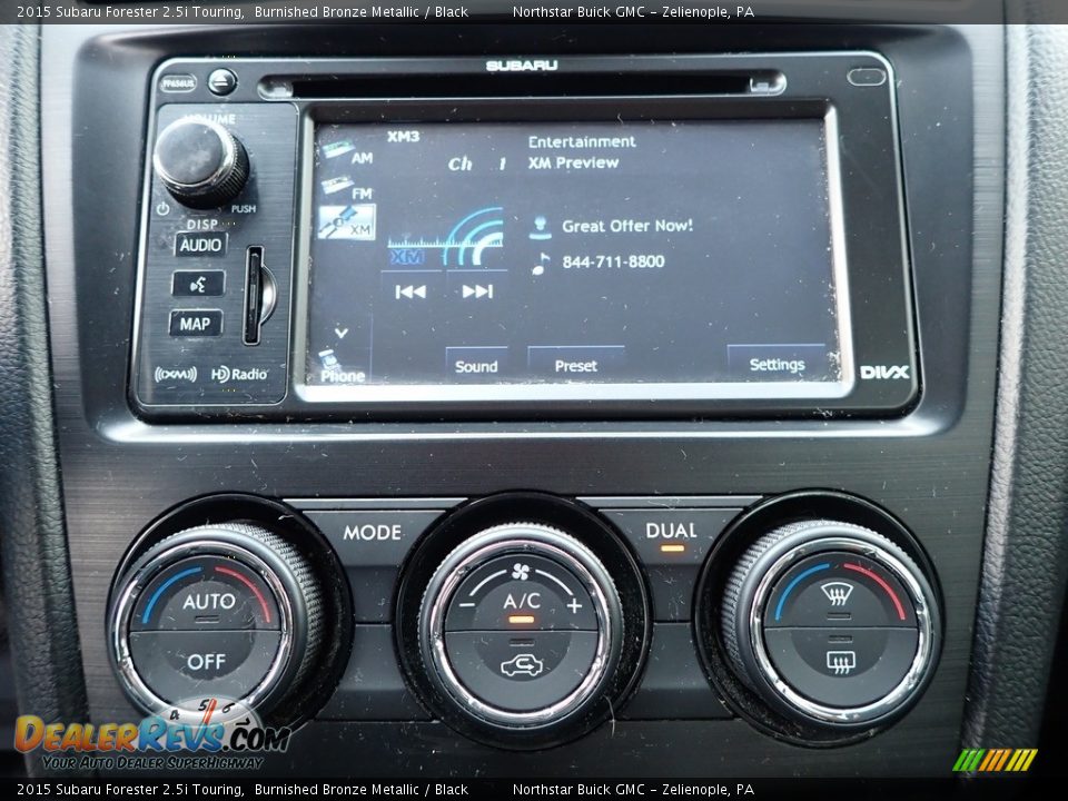 Controls of 2015 Subaru Forester 2.5i Touring Photo #21