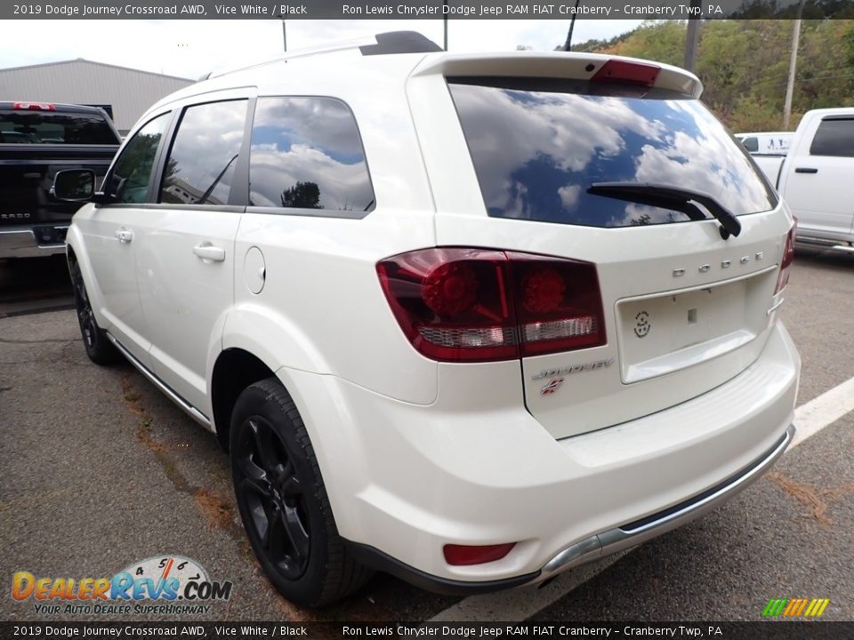 2019 Dodge Journey Crossroad AWD Vice White / Black Photo #3