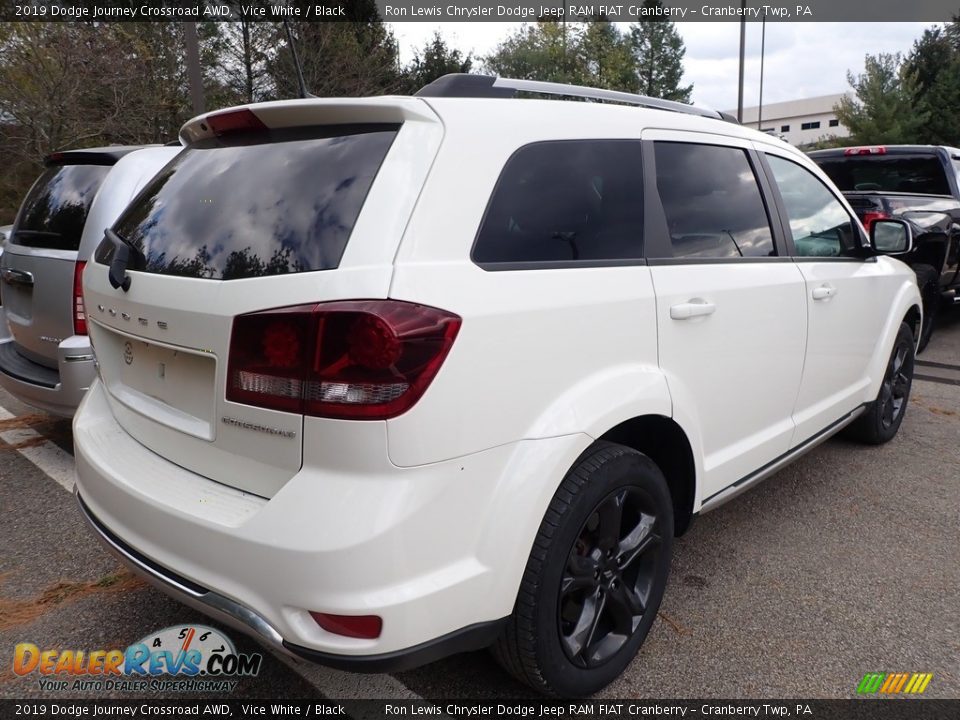 2019 Dodge Journey Crossroad AWD Vice White / Black Photo #4