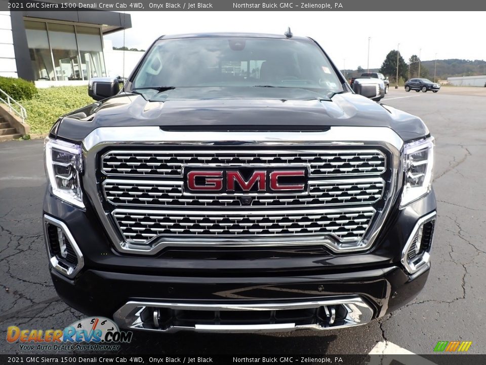 2021 GMC Sierra 1500 Denali Crew Cab 4WD Onyx Black / Jet Black Photo #3