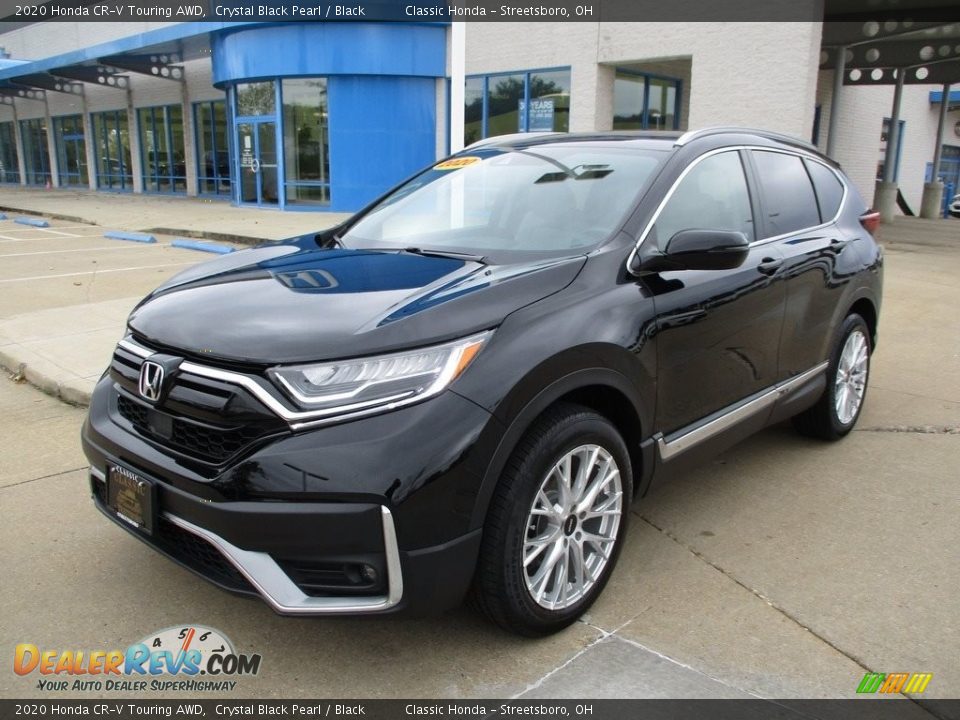 2020 Honda CR-V Touring AWD Crystal Black Pearl / Black Photo #1