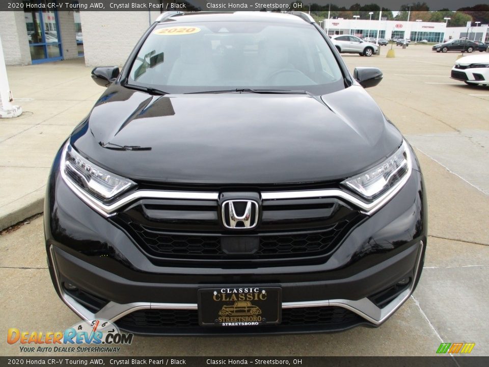2020 Honda CR-V Touring AWD Crystal Black Pearl / Black Photo #2