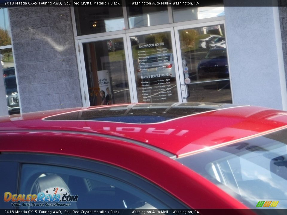 2018 Mazda CX-5 Touring AWD Soul Red Crystal Metallic / Black Photo #4
