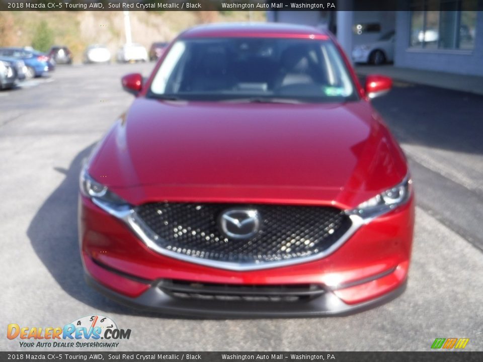 2018 Mazda CX-5 Touring AWD Soul Red Crystal Metallic / Black Photo #5