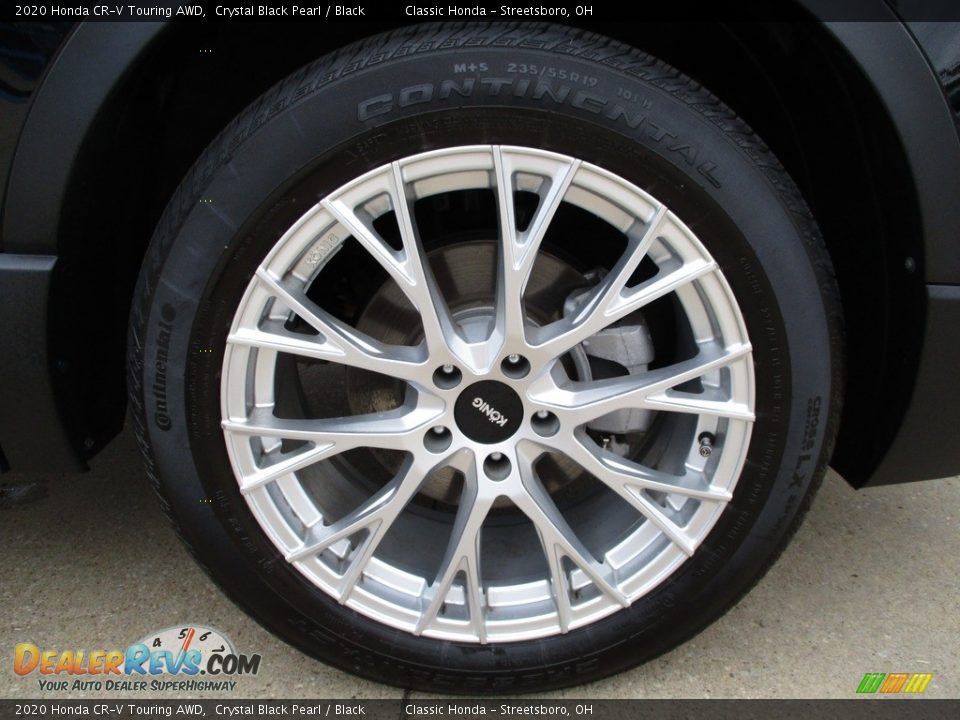 2020 Honda CR-V Touring AWD Crystal Black Pearl / Black Photo #5