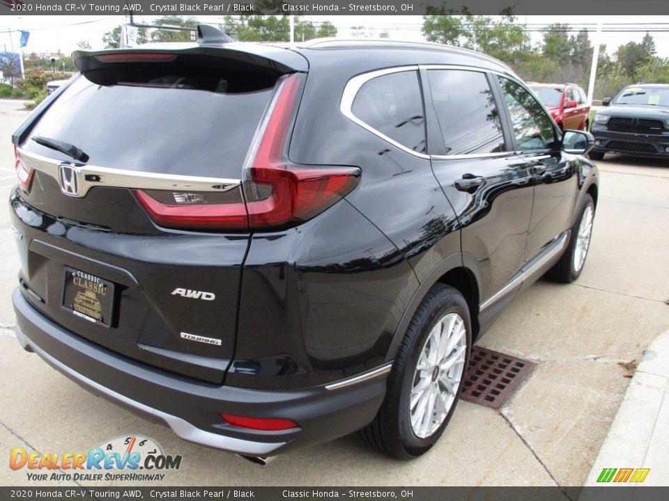 2020 Honda CR-V Touring AWD Crystal Black Pearl / Black Photo #7