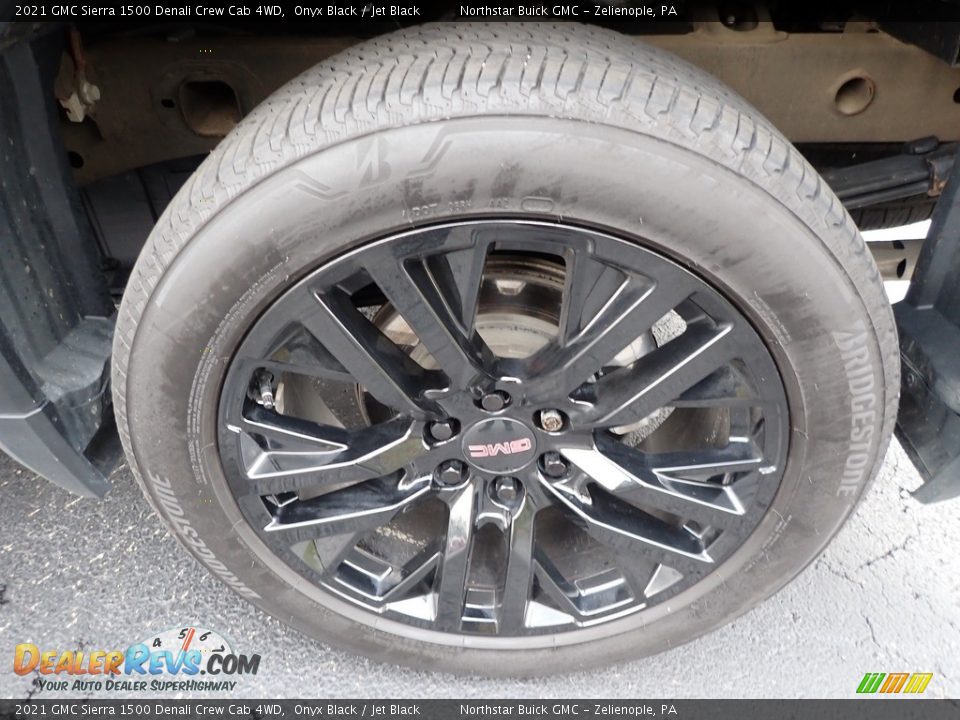 2021 GMC Sierra 1500 Denali Crew Cab 4WD Wheel Photo #11