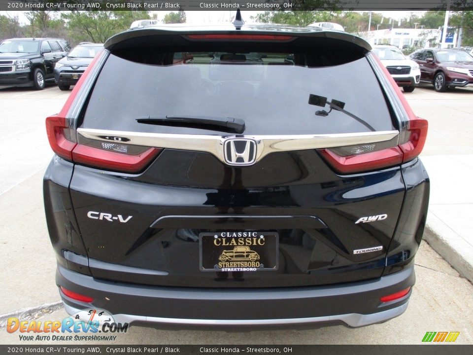 2020 Honda CR-V Touring AWD Crystal Black Pearl / Black Photo #8