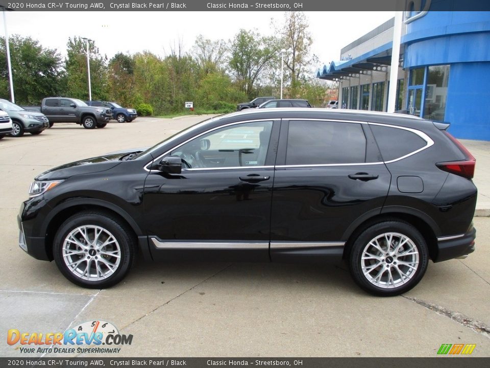 2020 Honda CR-V Touring AWD Crystal Black Pearl / Black Photo #10