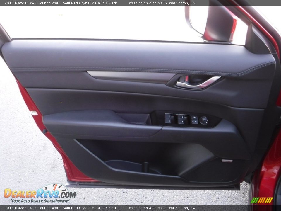 2018 Mazda CX-5 Touring AWD Soul Red Crystal Metallic / Black Photo #14