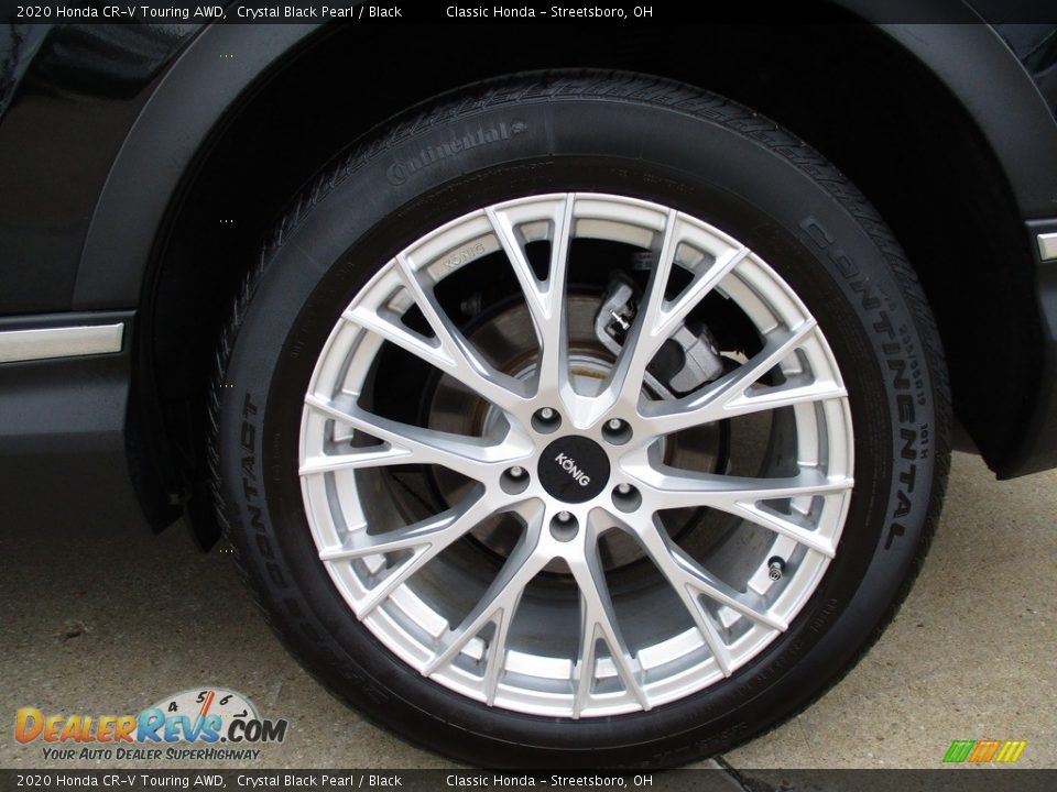 2020 Honda CR-V Touring AWD Crystal Black Pearl / Black Photo #11