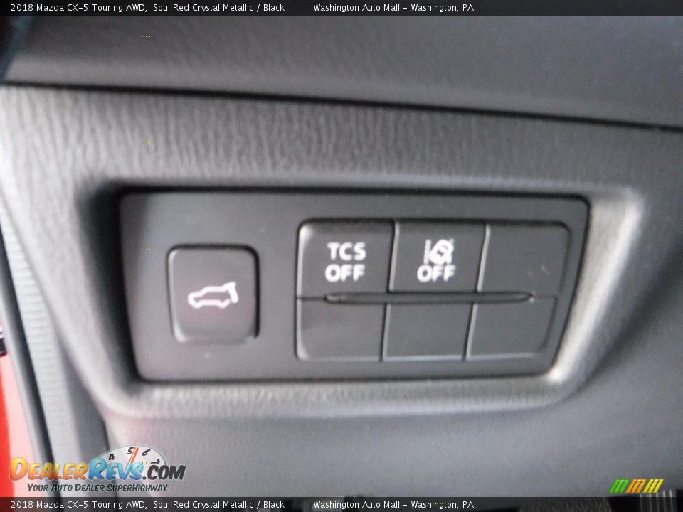 2018 Mazda CX-5 Touring AWD Soul Red Crystal Metallic / Black Photo #16