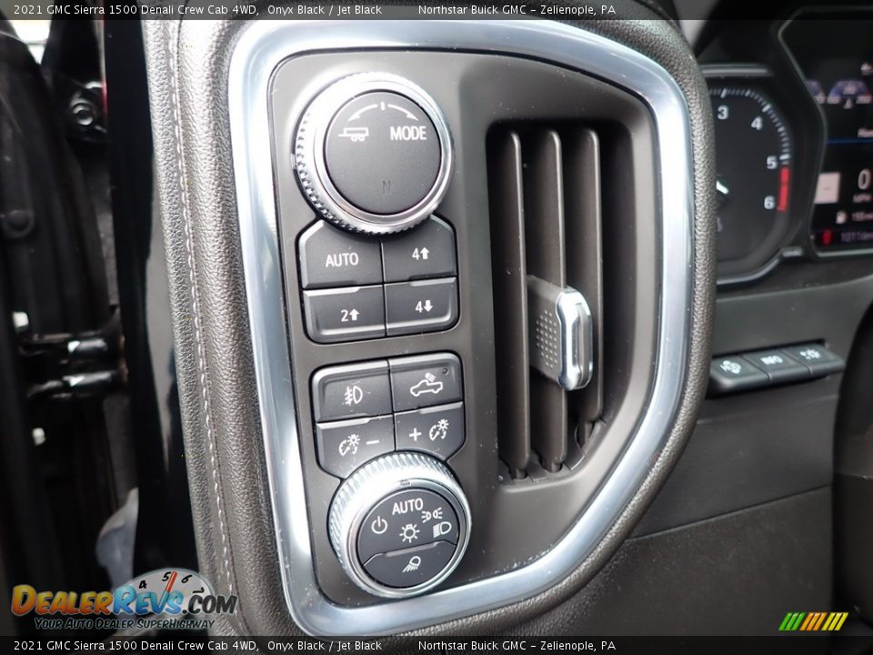 Controls of 2021 GMC Sierra 1500 Denali Crew Cab 4WD Photo #18