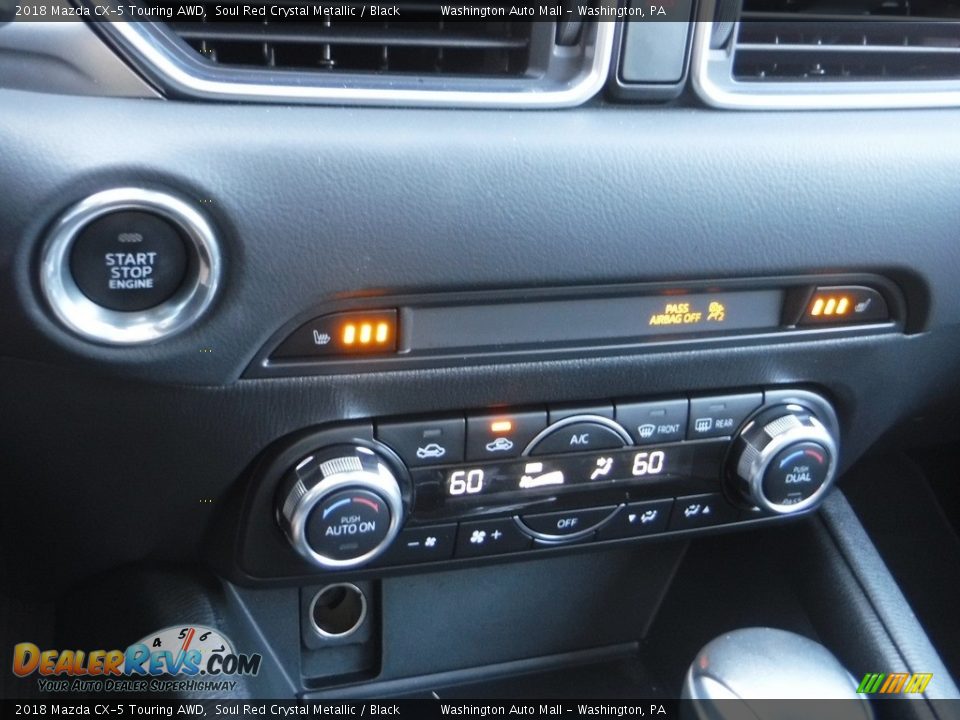 2018 Mazda CX-5 Touring AWD Soul Red Crystal Metallic / Black Photo #20