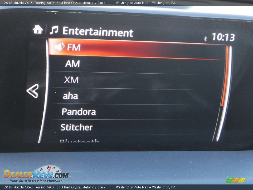 2018 Mazda CX-5 Touring AWD Soul Red Crystal Metallic / Black Photo #23
