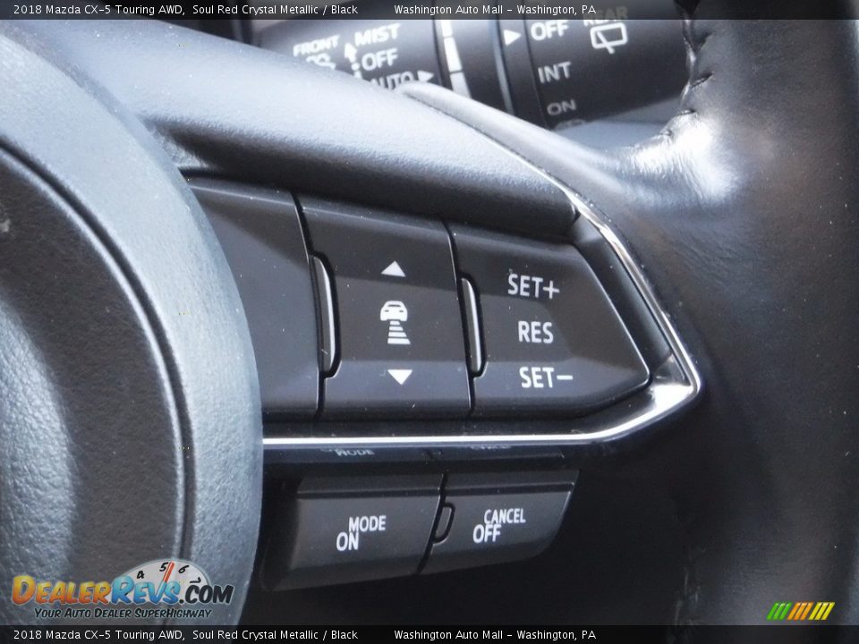 2018 Mazda CX-5 Touring AWD Soul Red Crystal Metallic / Black Photo #25