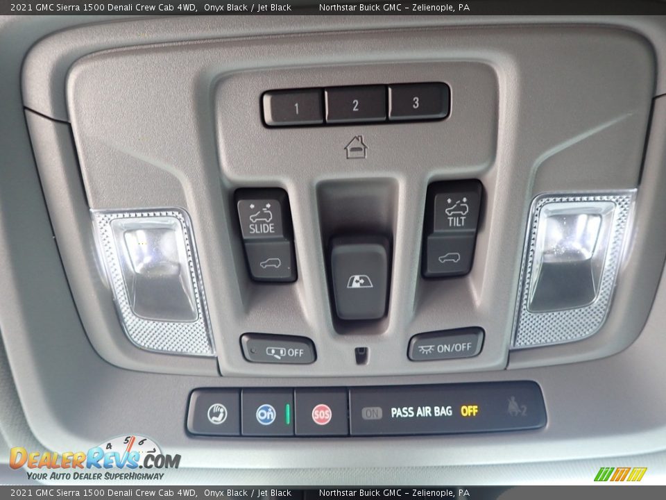 Controls of 2021 GMC Sierra 1500 Denali Crew Cab 4WD Photo #28