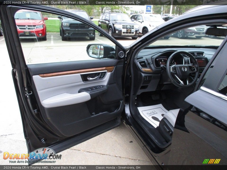 2020 Honda CR-V Touring AWD Crystal Black Pearl / Black Photo #26