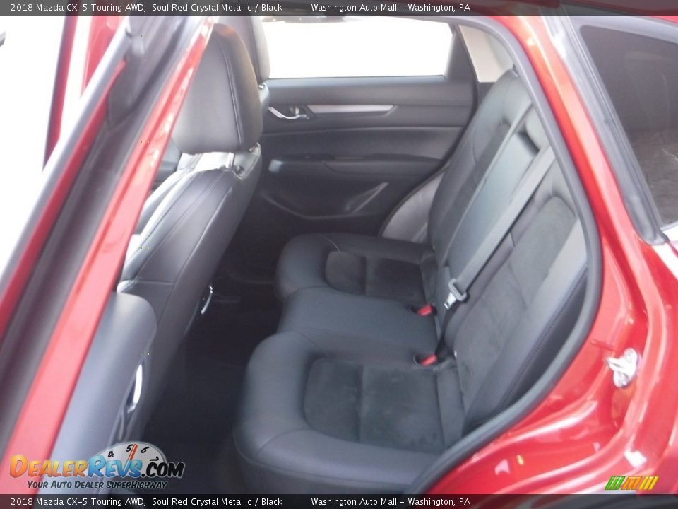 2018 Mazda CX-5 Touring AWD Soul Red Crystal Metallic / Black Photo #30