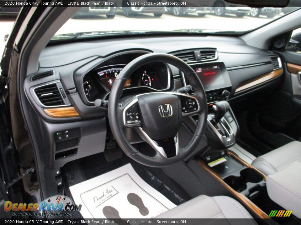 2020 Honda CR-V Touring AWD Crystal Black Pearl / Black Photo #27