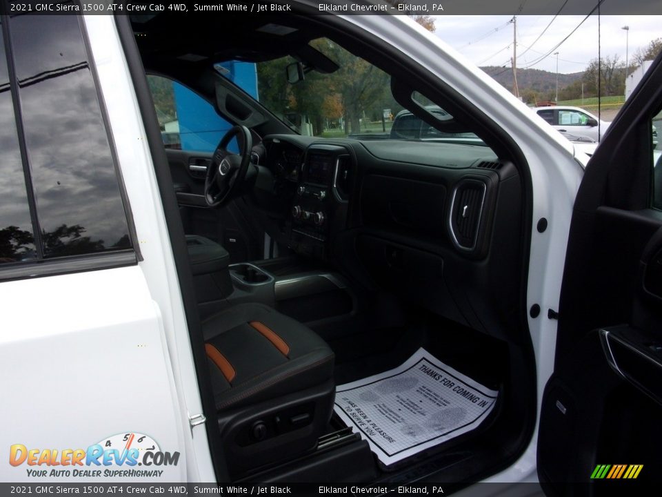 2021 GMC Sierra 1500 AT4 Crew Cab 4WD Summit White / Jet Black Photo #16