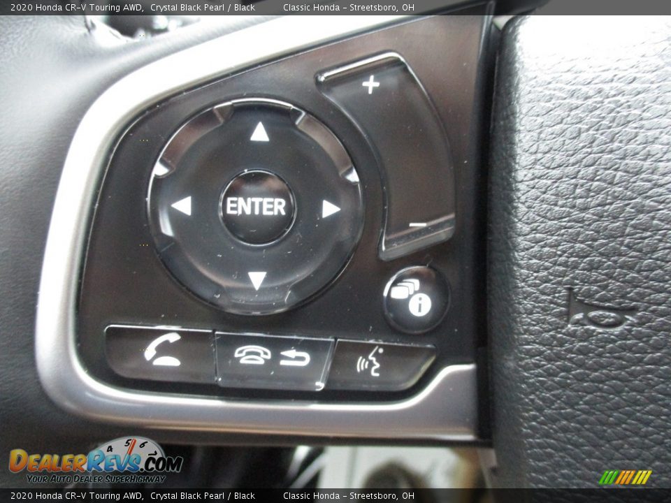 2020 Honda CR-V Touring AWD Crystal Black Pearl / Black Photo #34
