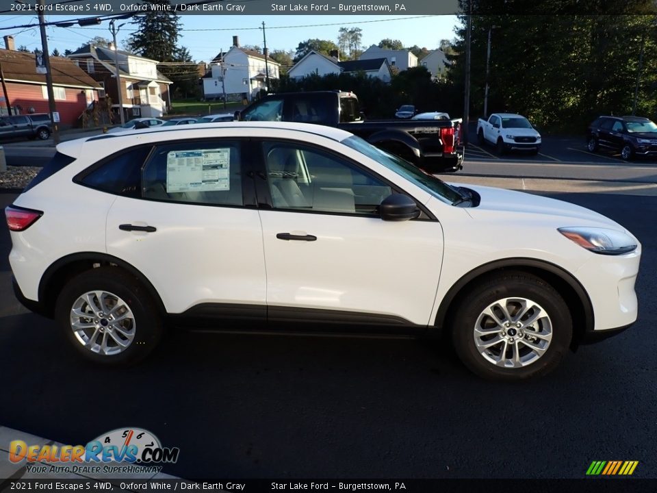 Oxford White 2021 Ford Escape S 4WD Photo #6