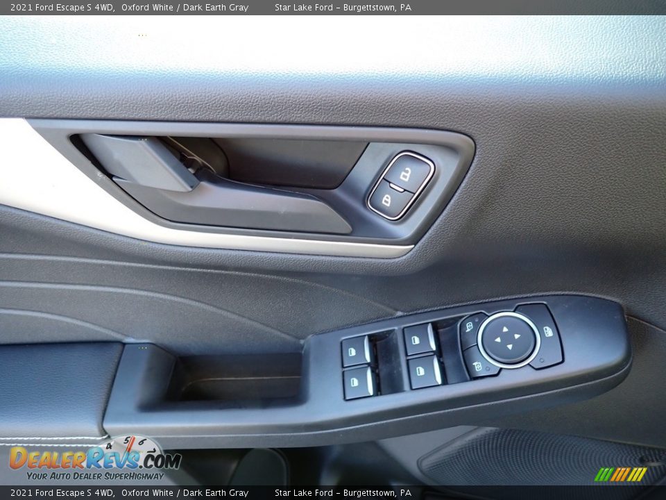 Door Panel of 2021 Ford Escape S 4WD Photo #13