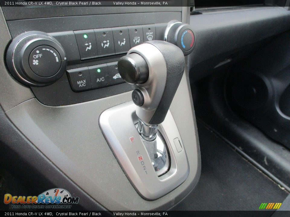 2011 Honda CR-V LX 4WD Crystal Black Pearl / Black Photo #16