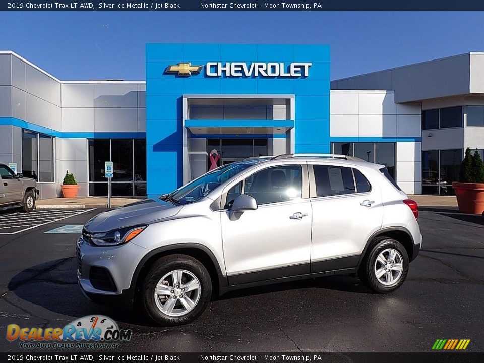 2019 Chevrolet Trax LT AWD Silver Ice Metallic / Jet Black Photo #1