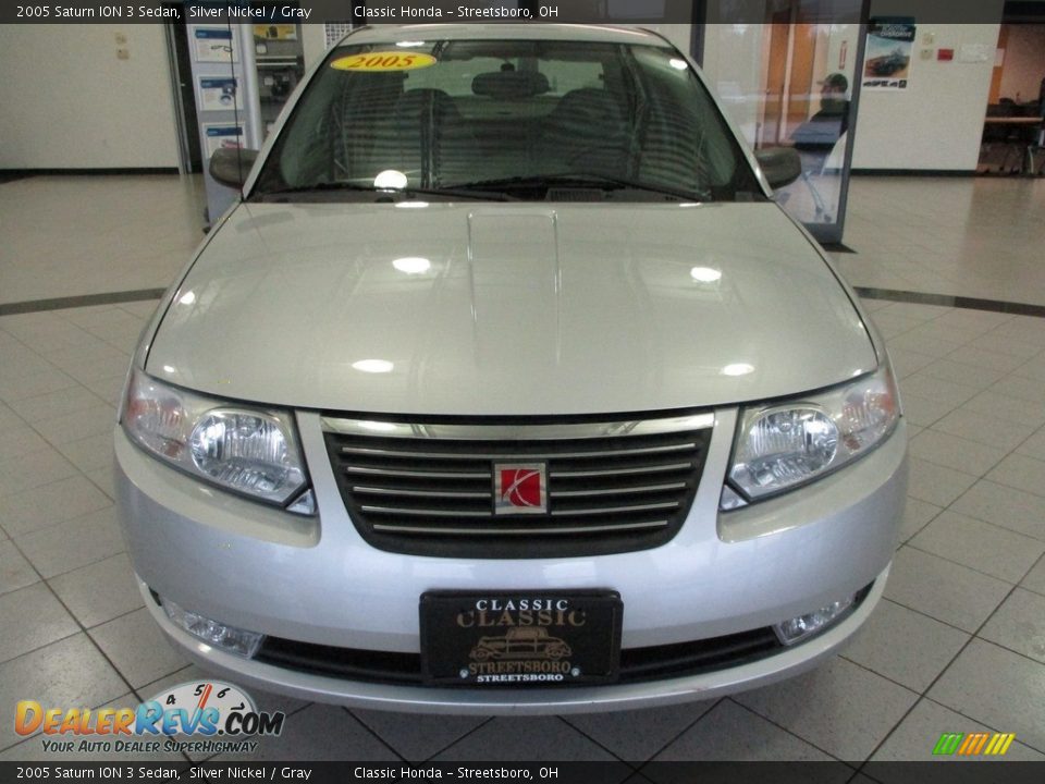 2005 Saturn ION 3 Sedan Silver Nickel / Gray Photo #2