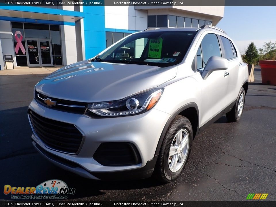 2019 Chevrolet Trax LT AWD Silver Ice Metallic / Jet Black Photo #2