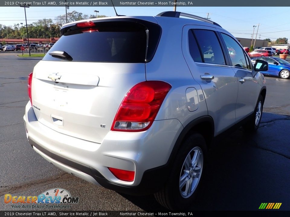 2019 Chevrolet Trax LT AWD Silver Ice Metallic / Jet Black Photo #8