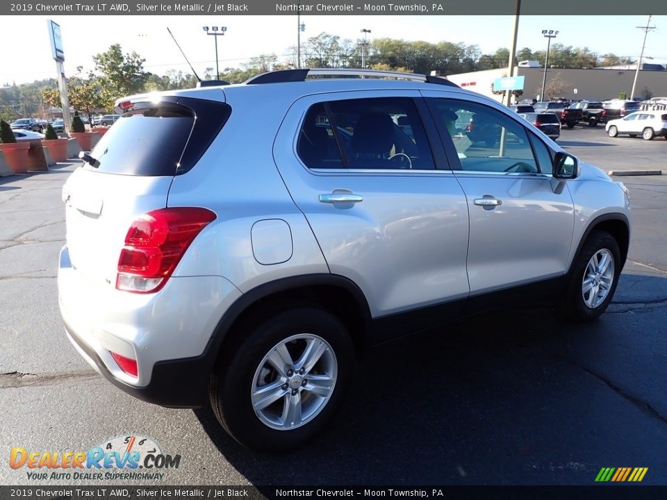 2019 Chevrolet Trax LT AWD Silver Ice Metallic / Jet Black Photo #9