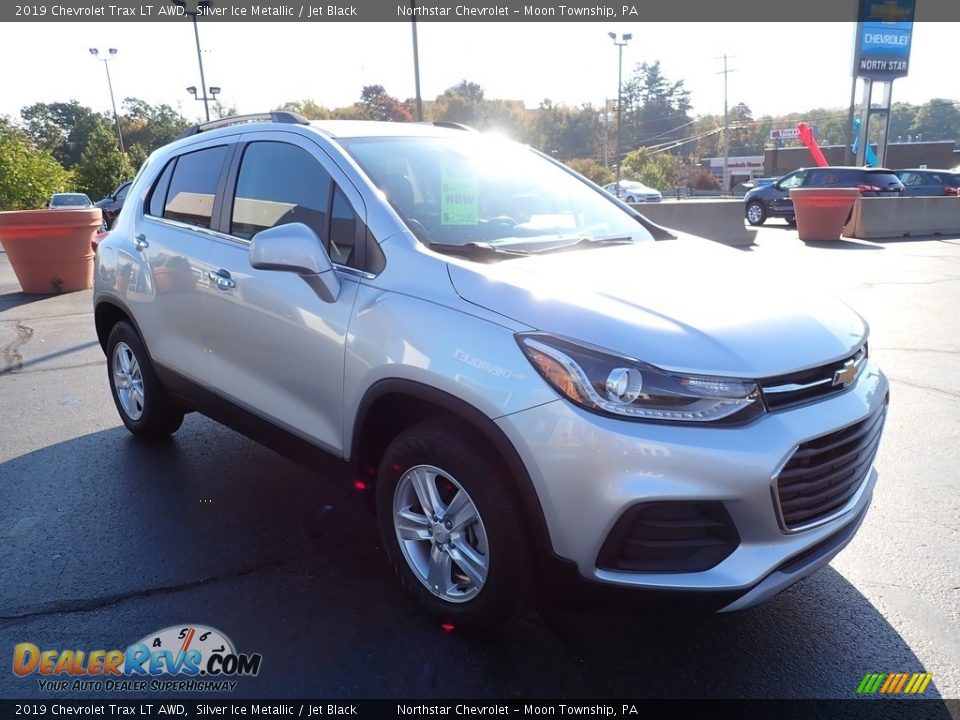 2019 Chevrolet Trax LT AWD Silver Ice Metallic / Jet Black Photo #11