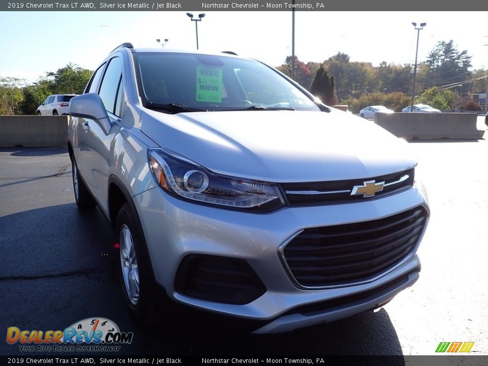 2019 Chevrolet Trax LT AWD Silver Ice Metallic / Jet Black Photo #12