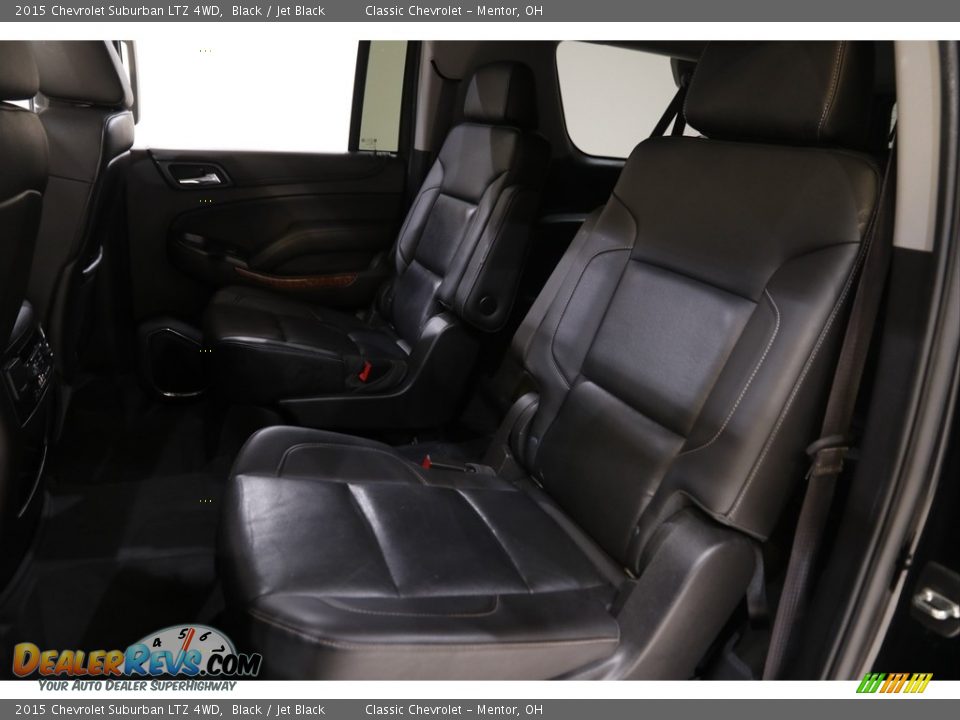 2015 Chevrolet Suburban LTZ 4WD Black / Jet Black Photo #17