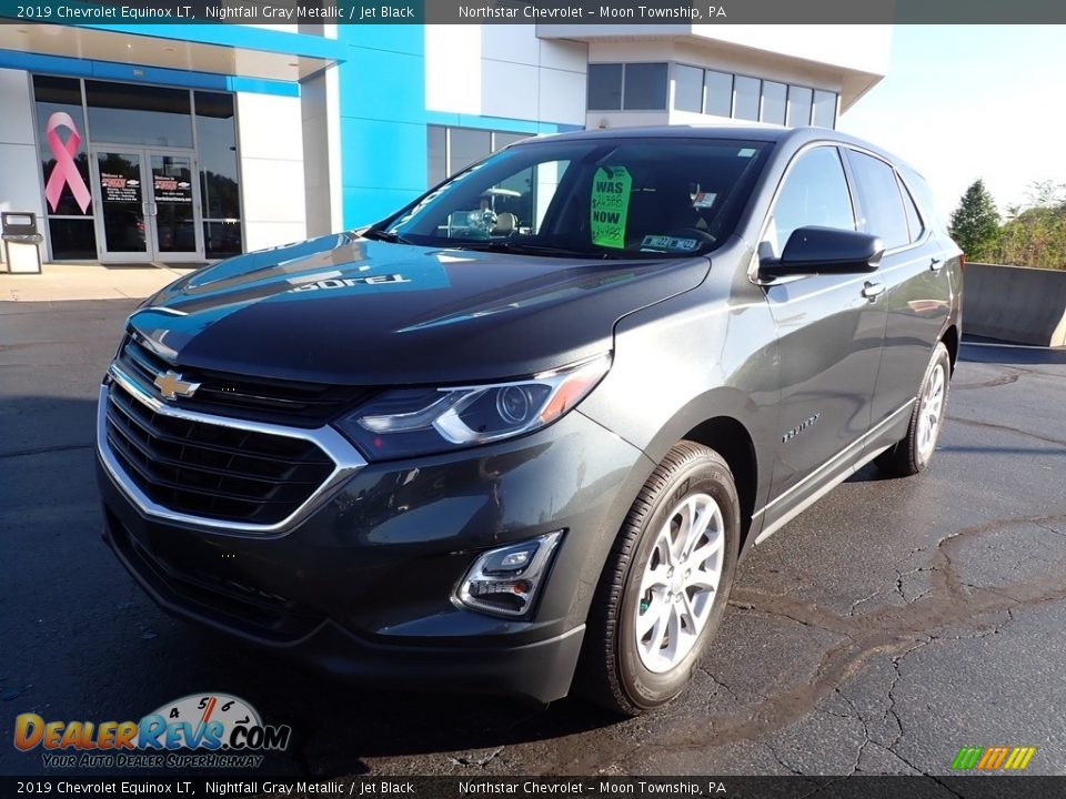 2019 Chevrolet Equinox LT Nightfall Gray Metallic / Jet Black Photo #2