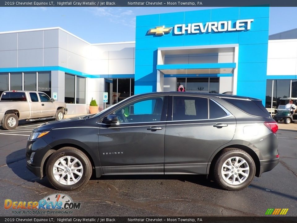 2019 Chevrolet Equinox LT Nightfall Gray Metallic / Jet Black Photo #3