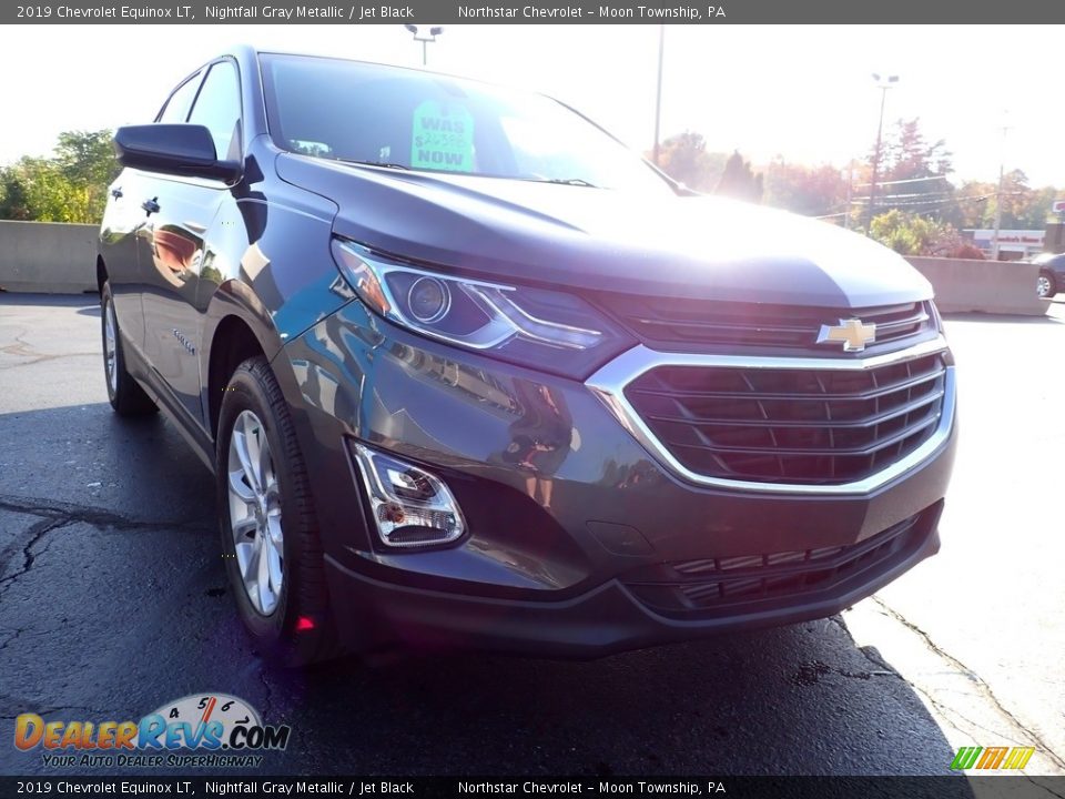 2019 Chevrolet Equinox LT Nightfall Gray Metallic / Jet Black Photo #12