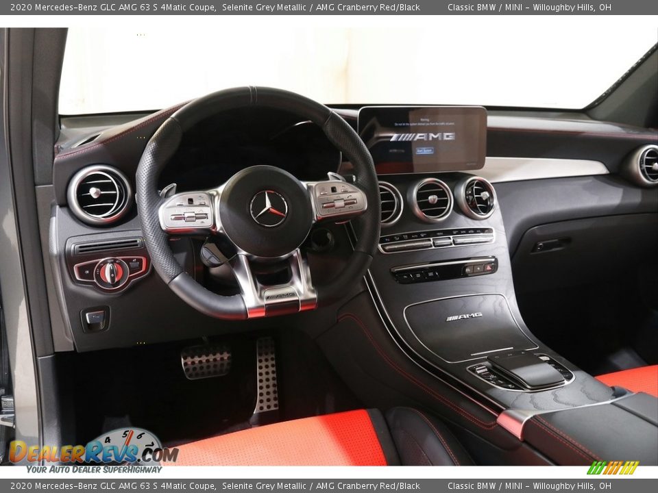 Dashboard of 2020 Mercedes-Benz GLC AMG 63 S 4Matic Coupe Photo #7
