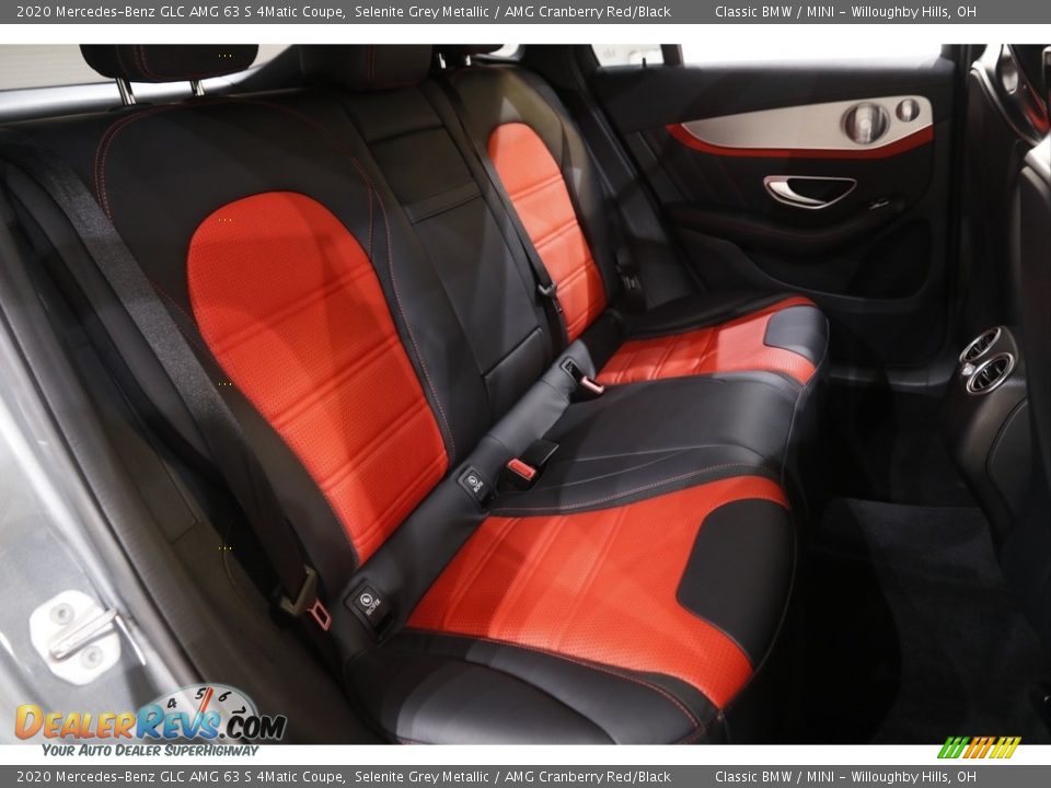 Rear Seat of 2020 Mercedes-Benz GLC AMG 63 S 4Matic Coupe Photo #25