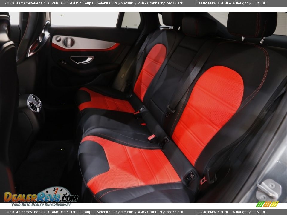 Rear Seat of 2020 Mercedes-Benz GLC AMG 63 S 4Matic Coupe Photo #26