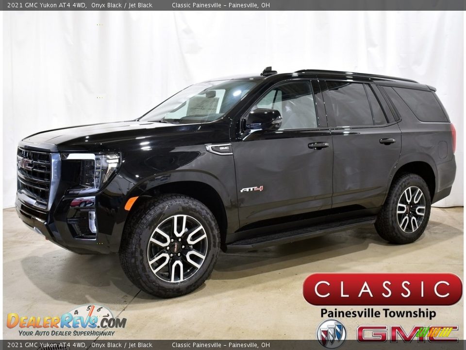 2021 GMC Yukon AT4 4WD Onyx Black / Jet Black Photo #1