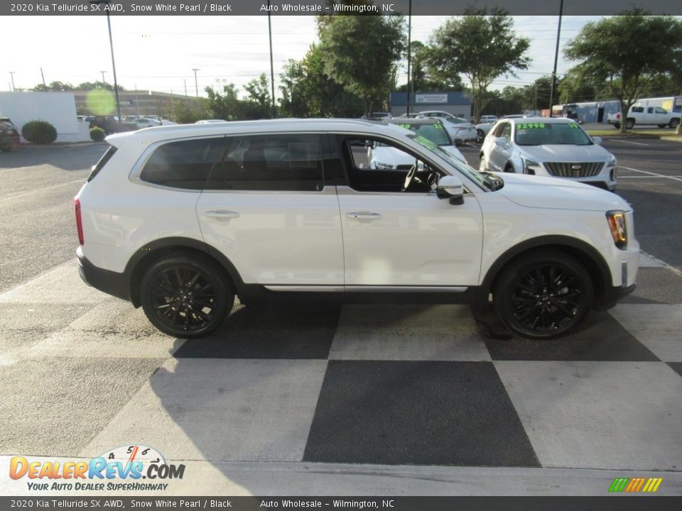 2020 Kia Telluride SX AWD Snow White Pearl / Black Photo #3