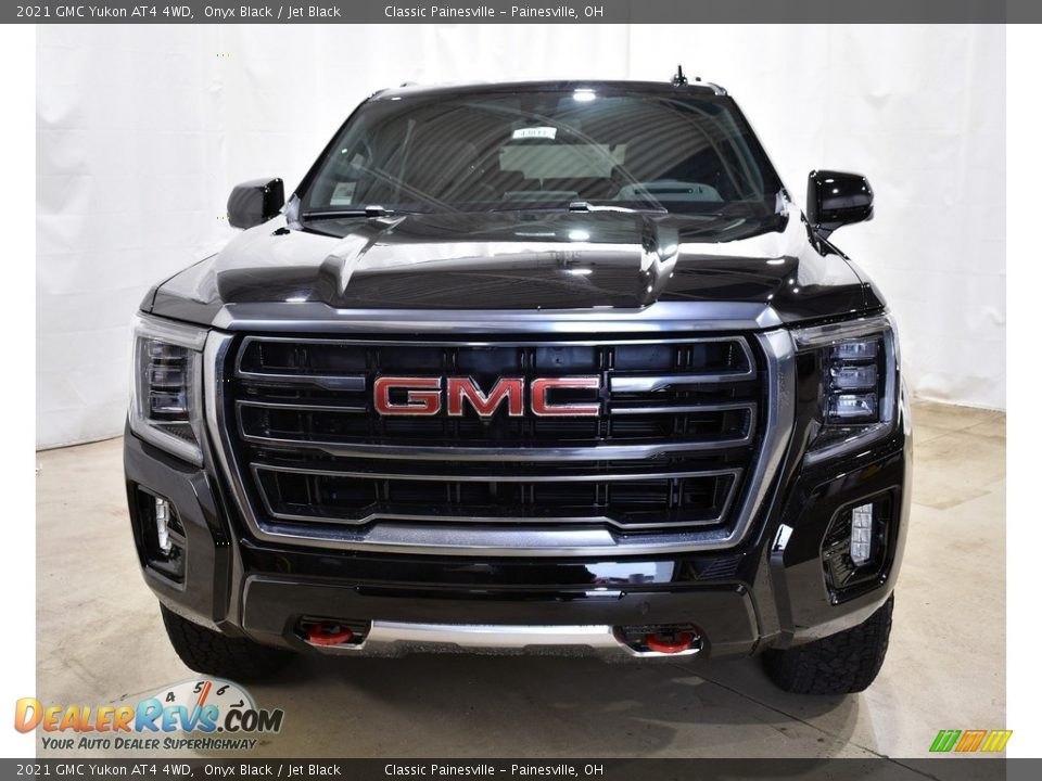 2021 GMC Yukon AT4 4WD Onyx Black / Jet Black Photo #4