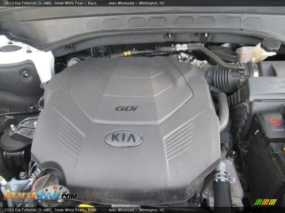 2020 Kia Telluride SX AWD Snow White Pearl / Black Photo #6