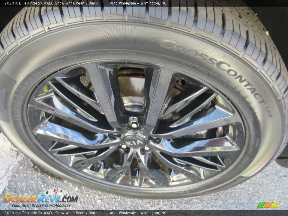 2020 Kia Telluride SX AWD Snow White Pearl / Black Photo #7