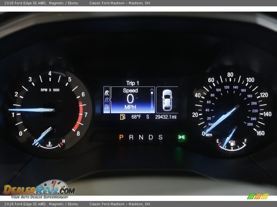 2018 Ford Edge SE AWD Magnetic / Ebony Photo #8