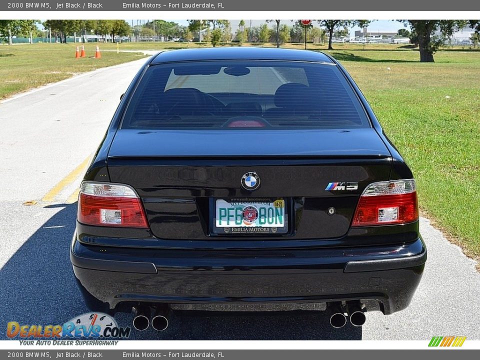 2000 BMW M5 Jet Black / Black Photo #11